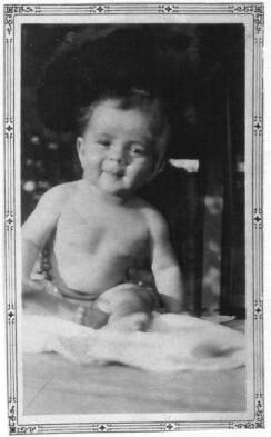 Thomas Kenneth Perrin - 8 months old, 1928 Penticton BC