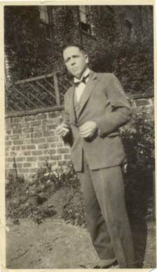 CR Bailey, proud recipient of the Mons Medal (1914 Star)